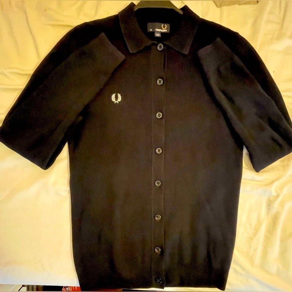Fred Perry Button Up Cardigan Premium British Style